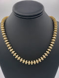 14K Gold- Diamond Disc Chain | 136 Grams