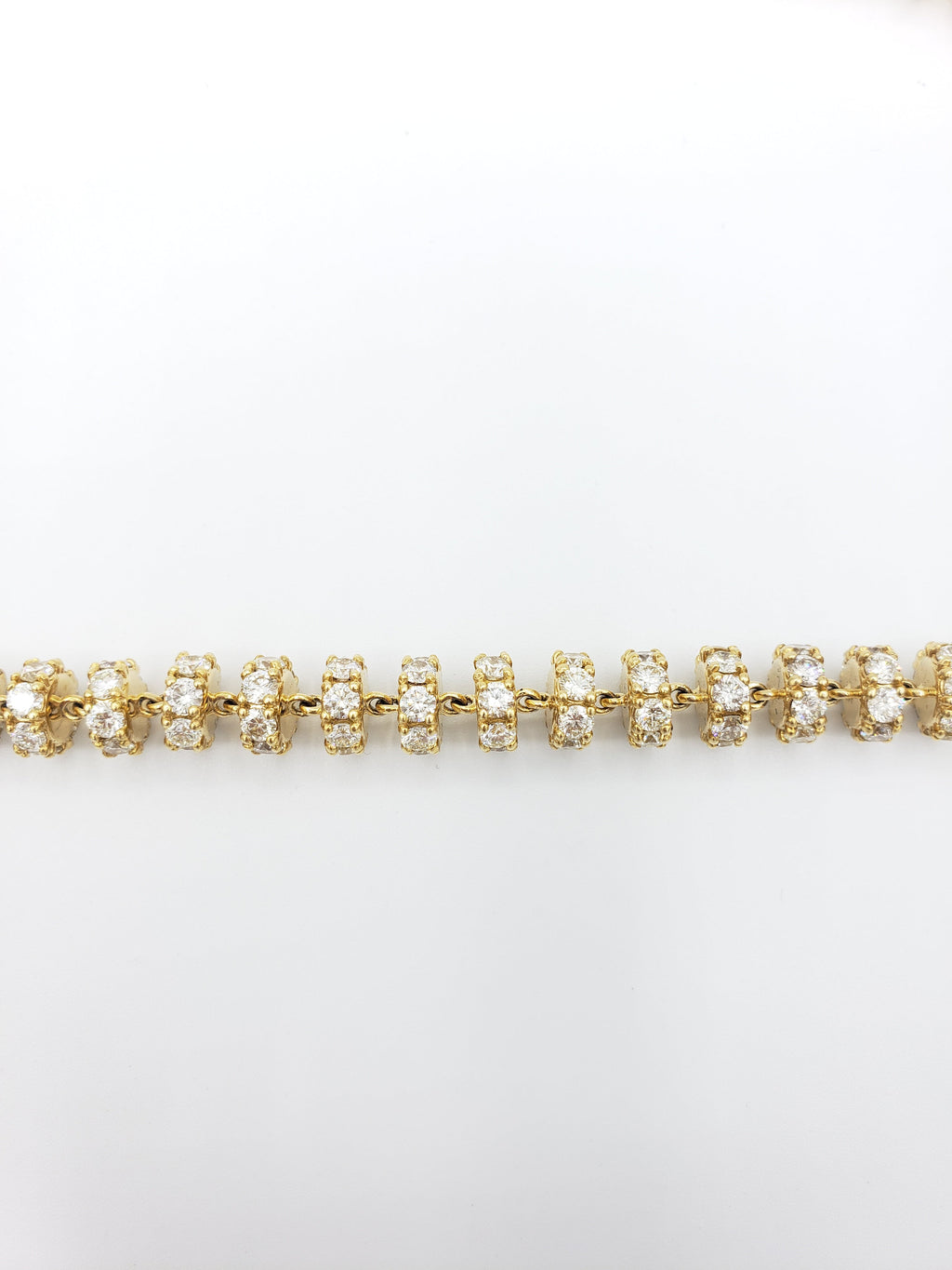 14K Gold- Diamond Disc Chain | 136 Grams