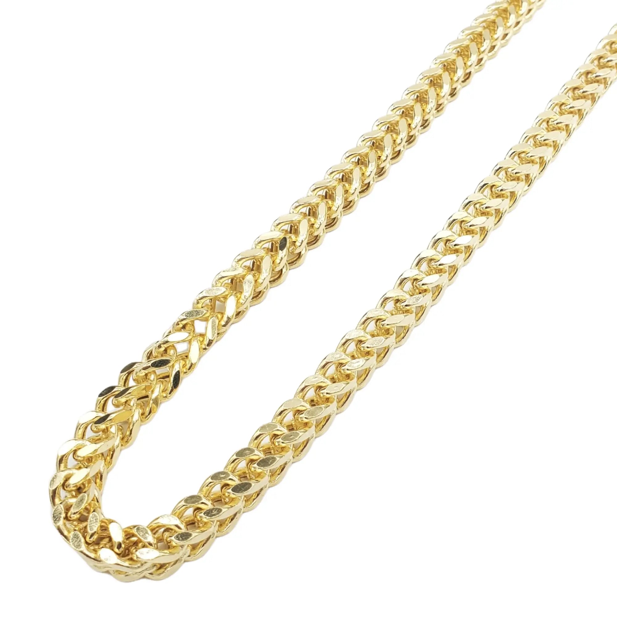 10K Gold- Hollow Franco Chain