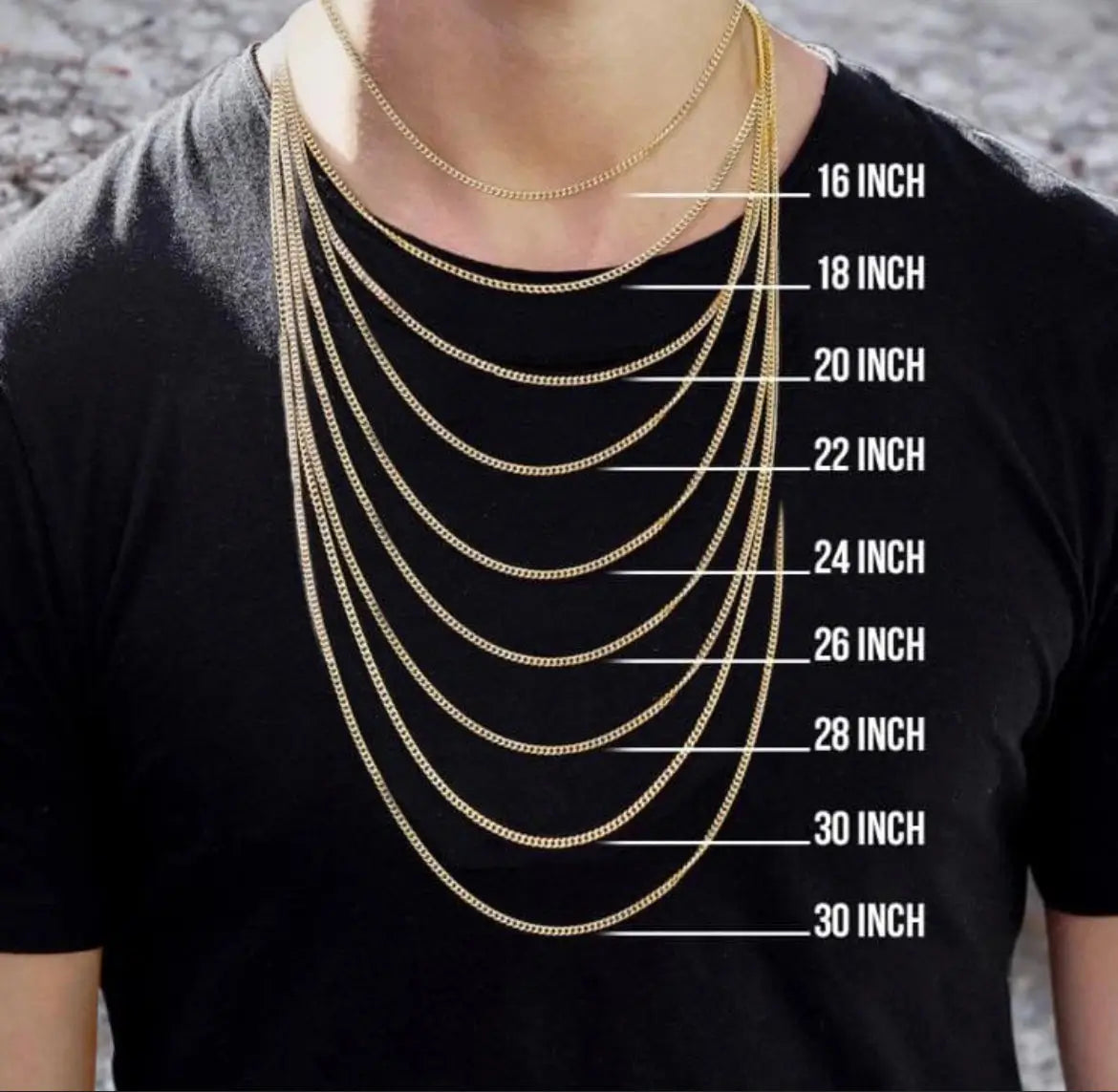 14K Gold Rope Chain Italian Necklace (Hollow) | Cadena de Oro